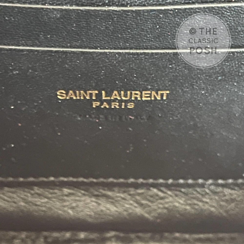 ❌SOLD❌ NEW SAINT LAURENT Lou Mini Matelassé Patent Leather Camera Bag RED - Picture 11 of 12